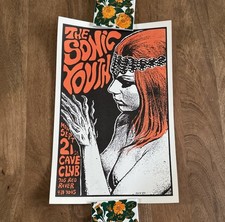 SONIC YOUTH CONCERT POSTER