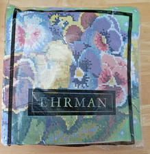 Lovely EHRMAN TAPESTRY Kit: Kaffe Fassett PANSY BOWL - 16"x16" - NEW