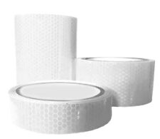 White High Visibility Hi Vis Viz Self-Adhesive Reflective Tape - VAT Registered