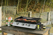 Gas BBQ 3 Burner Plancha in