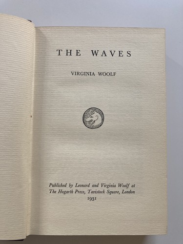 The waves virginia woolf - waves,,