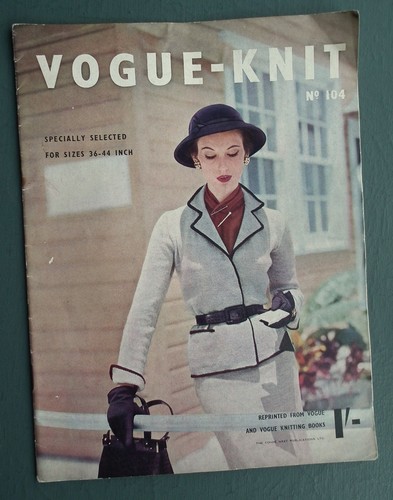 Vintage 1950s 50s vogue - 1950s,