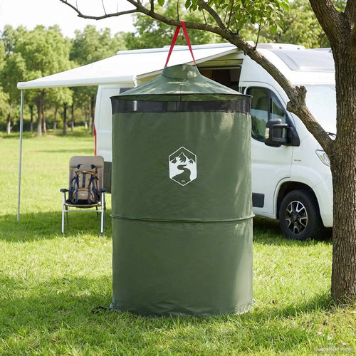 Pop toilet tent - toilet, with