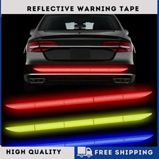 Car Reflective Sticker Warning Strip Tape Bumper Truck Safety Reflector Decals