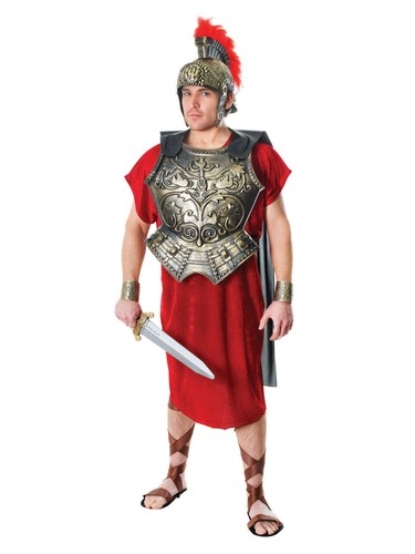 Roman chest plate with cape - roman,