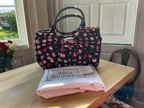 Vintage lulu guinness wanda - vintage, "wanda"