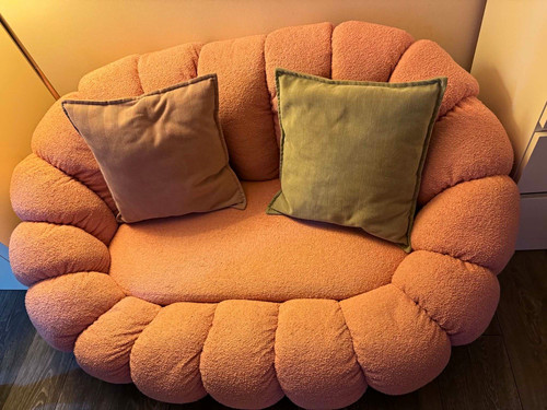 Tedy boucle loveseat evins - evins, 2