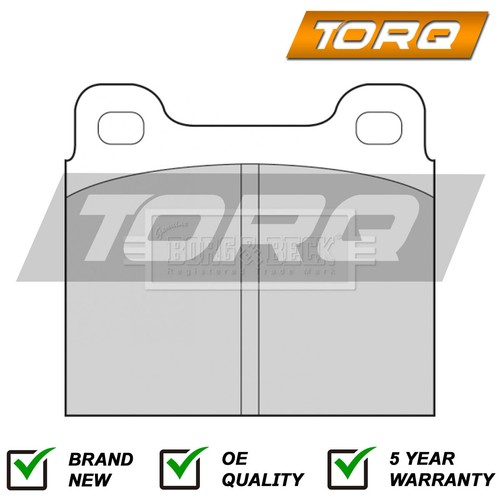 Brake pads set front rear - brake,