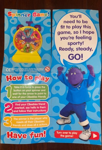 Cbeebies magazine spinner - cbeebies,