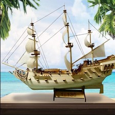 Wooden Sailing Boat Kits 3D