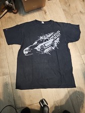 Vintage Y2K 00s Ford Mustang Boss 302 T-Shirt Size Large L Muscle Car Black Tee