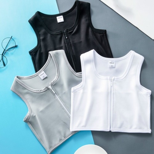 Lesbian women zip breast chest - lesbian,
