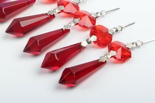Chandelier glass crystals - 10,