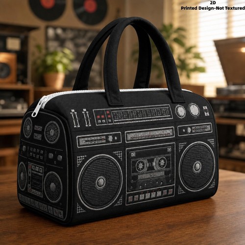 Retro boombox radio cassette - boombox,