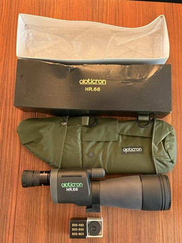 Opticron spotting scope - opticron, hr.66