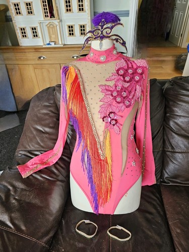 Pink freestyle dance - pink, costume