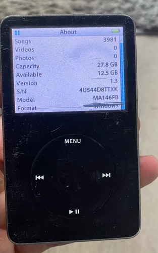 Apple ipod classic 5th - apple,