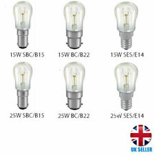 Universal Appliance Pygmy Bulb Lamp 15w 25w Screw Bayonet SES E14 SBC B15 BC B22