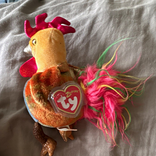 Beanie babies rooster - ty,