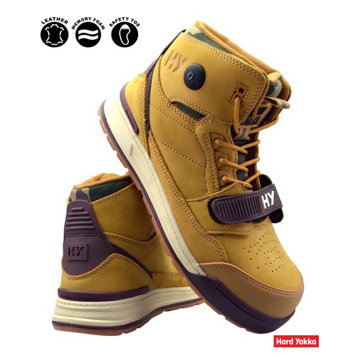 Mens leather safety boots - mens,