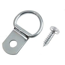 D Rings & Screws Picture Frame Hanging Nickel 2, 10, 20, 50, 100, 500 Framing