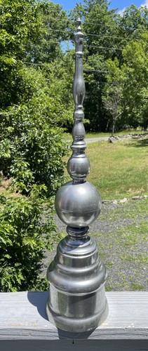 Vintage steel roof finial - vintage,