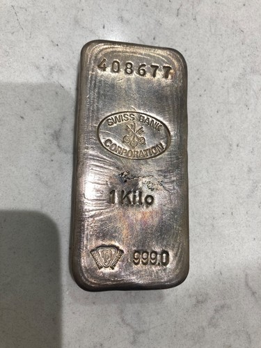 Kilo silver bullion - 1, bar