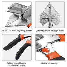 Multi Angle Miter Shear Cutter Cuts 45 135 Degree Miter Cutting tools Blades