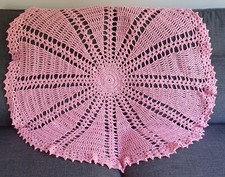 ***Hand Crochet Baby Christening Shawl Blanket***