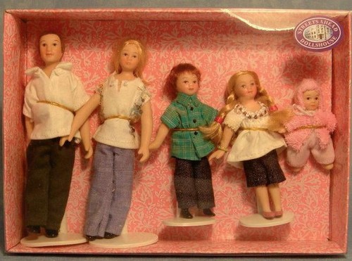 Poseable piece casual family - 5,