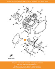 YAMAHA Guide, Inlet, 3MB-15377-01 OEM DT125R TDR125 DT125RE DT125X Lanza