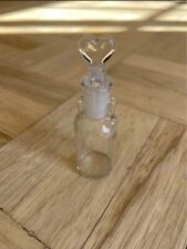 Vintage glass dropper bottle
