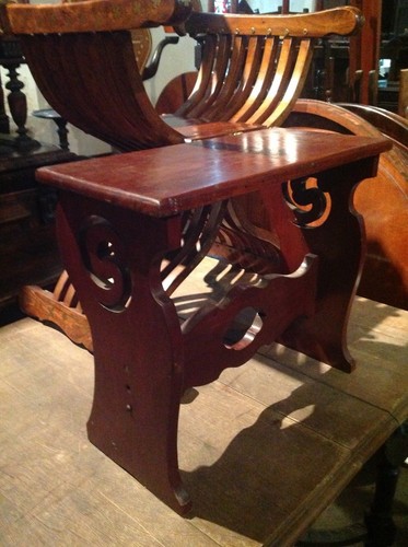 Victorian mahogany harmonium - victorian,