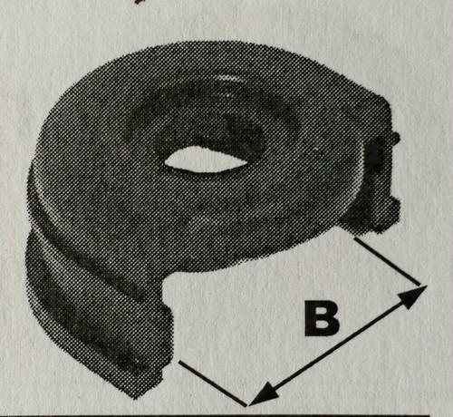 Morris rear wheel cylinder - rear,