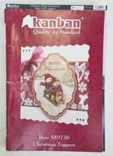 Kanban Christmas Toppers and Background Cardstock Set