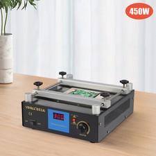 YIHUA 853A SMD Soldering Station Hot Plate Preheat Infrared Rework Station 450 W