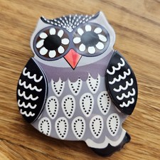 Beautiful Acrylic Layered Owl