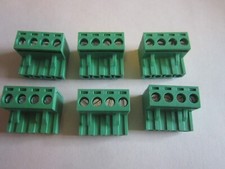 (6) Speaker Connectors Plugs