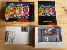 Super Bomberman 2 SNES Complete in Box