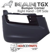 MAN TGX Bumper Corner RH