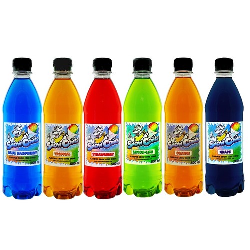 Slush puppy syrup snow cone - slush,