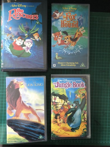 Walt disney vhs tapes - disney,