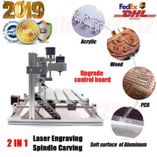 Upgrade CNC3018 DIY CNC Router 2IN1 3 Axis Laser Engraving Machine Wood Carving