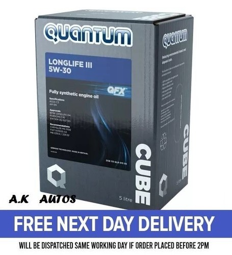 Quantum longlife iii 30 - iii, 5w-30