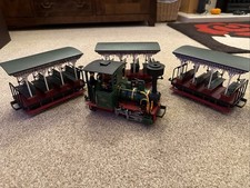 LGB Custom Christmas Train + 3 Christmas’s Coaches 21140 Garden Railway G Guage