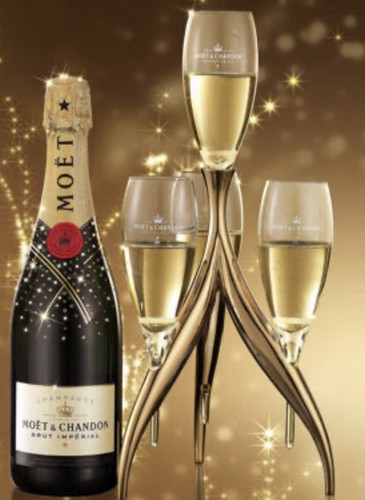 Moet and chandon - wedding, flute