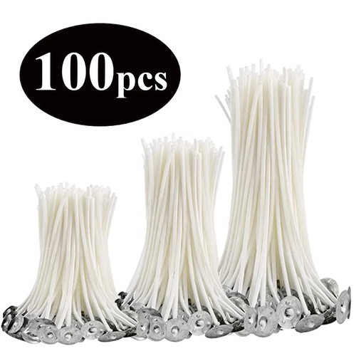 Pre waxed candle - wicks, with