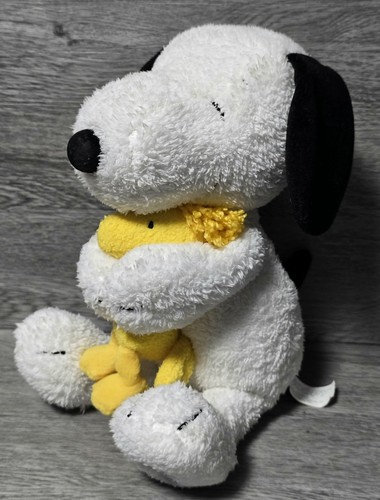 Snoopy holding woodstock - holding, soft