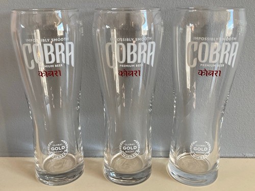 Cobra pint glasses - 3,