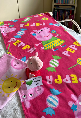 Peppa pig cot child - peppa,